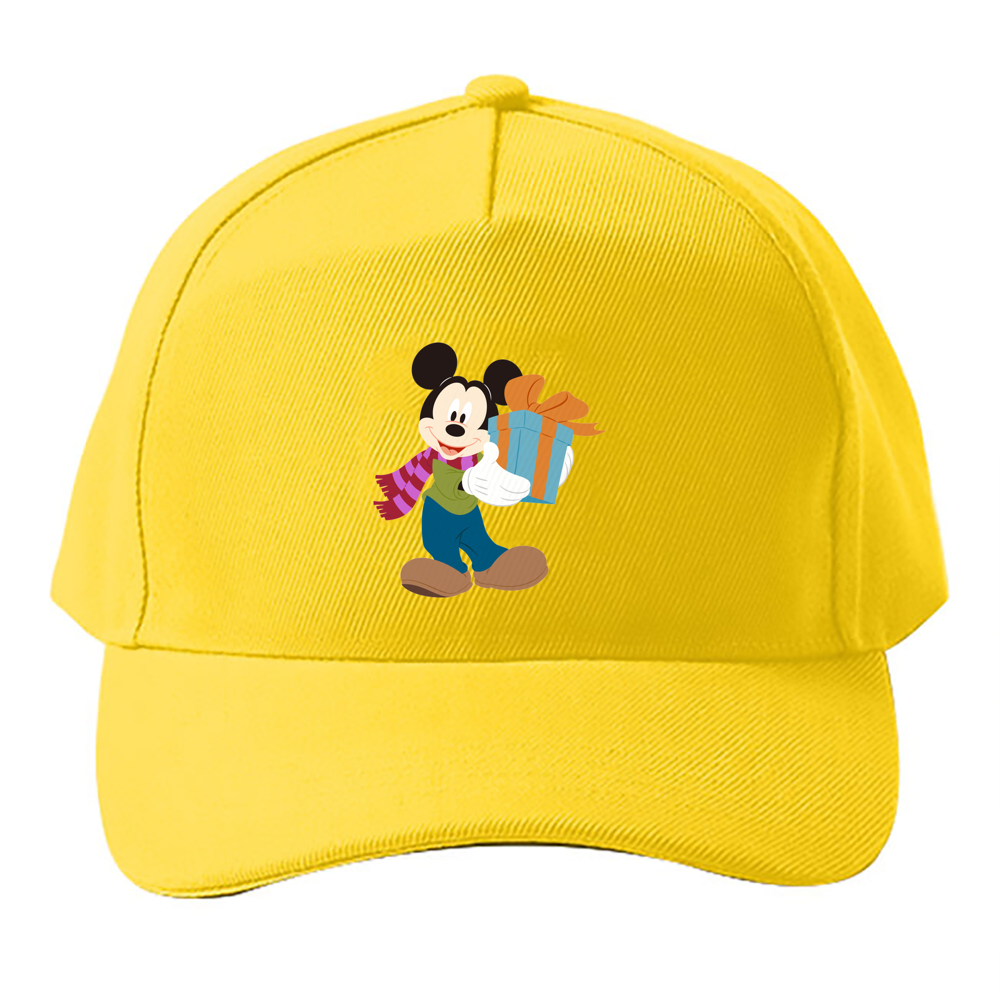 （画像用） ミッキーマウス Mickey Mouse ベースボールキャップ 綿100％ 男女兼用 帽子 スポーツ
